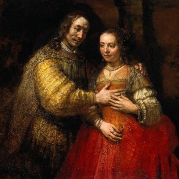 Rembrandt - Het Joodse bruidje - 1668