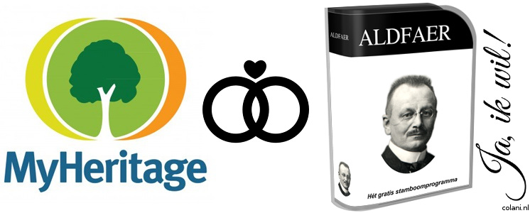 Huwelijk tussen MyHeritage en Aldfaer